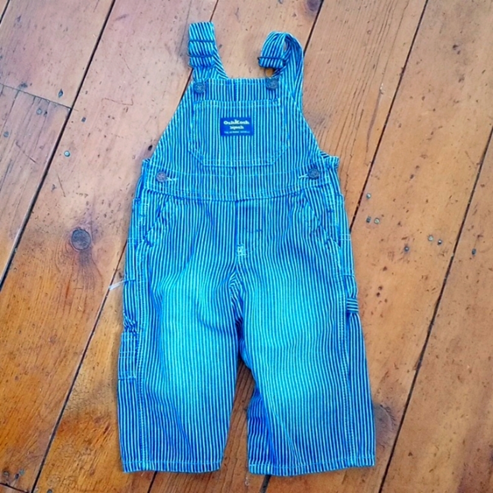 OshKosh striped bibs